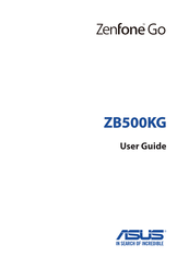 Asus ZenFone Go ZB500KG User Manual