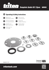 Triton TGA250 Operating/Safety Instructions Manual