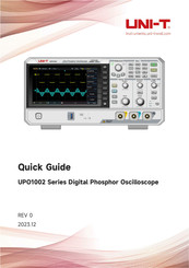 UNI-T UPO1202 Quick Manual