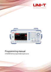 UNI-T UTG2122B Programming Manual