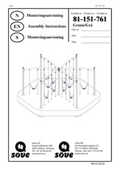 Sove 81-151-761 Assembly Instructions Manual