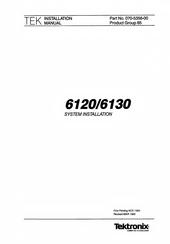 Tektronix 6130 Installation Manual