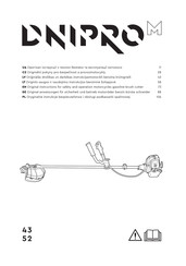 DNIPRO M 43 Original Instructions Manual
