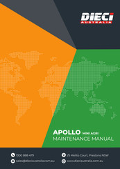 Dieci APOLLO MINI AGRI Maintenance Manual