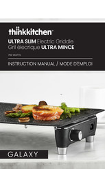 Thinkkitchen ULTRA SLIM GALAXY Instruction Manual