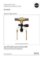 Samson 2403 TR Mounting And Operating Instructions