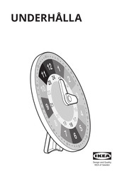 IKEA UNDERHALLA Manual