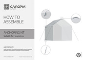 Palram CANOPIA ANCHORING KIT How To Assemble