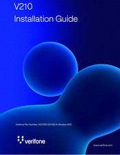 VeriFone V210 Installation Manual