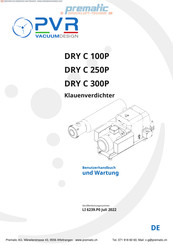 PVR DRY C 100P User Manual And Maintenance