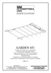 Mottura Garden 451 Instruction And Maintenance Manual