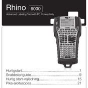 RHINO 6000 Manual