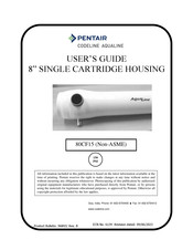 Pentair CODELINE AQUALINE 80CF15 User Manual