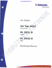 Webasto HL32D.01 Workshop Manual