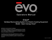 Evo EVent Open Canopy Hood 10-7112-OC Operator's Manual
