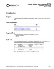 Gasboy 2600A Installation Instructions Manual