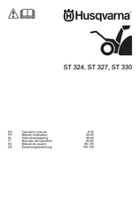Husqvarna ST 330 Operator's Manual