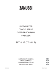 Zanussi ZFT 12 JB Instruction Book