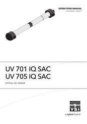 Xylem WTW UV 701 IQ SAC Operation Manual