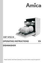 Amica GSP 14743 W Operating Instructions Manual