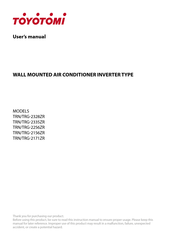 Toyotomi TRG-2328ZR User Manual