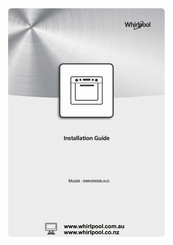 Whirlpool WMH9900BLAUS Installation Manual