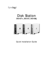 Synology DS108j Quick Installation Manual