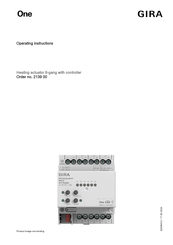 Gira One 2139 00 Operating Instructions Manual