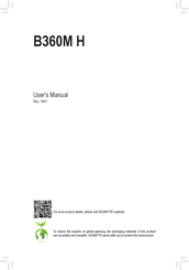 Gigabyte B360M H User Manual