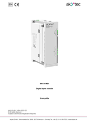 Akytec MU210-401 User Manual