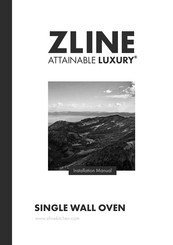 Zline ATTAINABLE LUXURY AWS-30 Manual