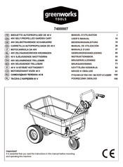 GreenWorks Tools G40GCK4 User Manual