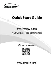 Gyration CYBERVIEW 400D Quick Start Manual