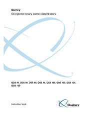 Quincy QGS 100 Instruction Book