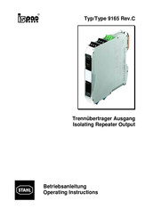 Stahl ISpac 9165 Operating Instructions Manual