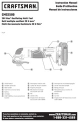 Craftsman CMCE500D1-CA Instruction Manual