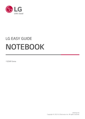 LG 15Z90R Series Easy Manual