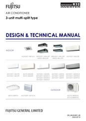 Fujitsu ASYG07KETF-B Design & Technical Manual