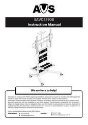 AVS SAVC5590B Instruction Manual