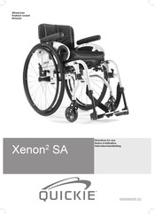 Quickie Xenon2 SA Directions For Use Manual