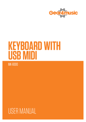 Gear4music MK-6000 User Manual