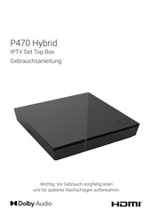 Ocilion IPTV Technologies P470 Hybrid Instructions For Use Manual