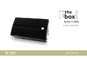 thomann the box pro Achat 115MA User Manual