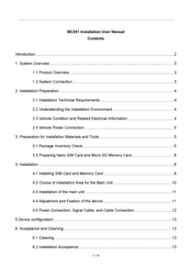 MettaX MC201 Installation & User Manual