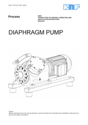 KNF N630.1.2SP Translation Of Original Operating And Installation Instructions