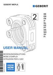 Geberit MEPLA 691.170.00.1 User Manual