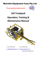 Mec Trackpack FP-143-HR Operation & Maintenance Manual