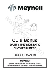 Kohler Mira Rada Meynell CD & Bonus PEBS0026.1P Product Manual