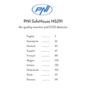 PNI SafeHouse HS291 Manual