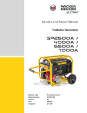 Wacker Neuson GP4000A Service And Repair Manual
